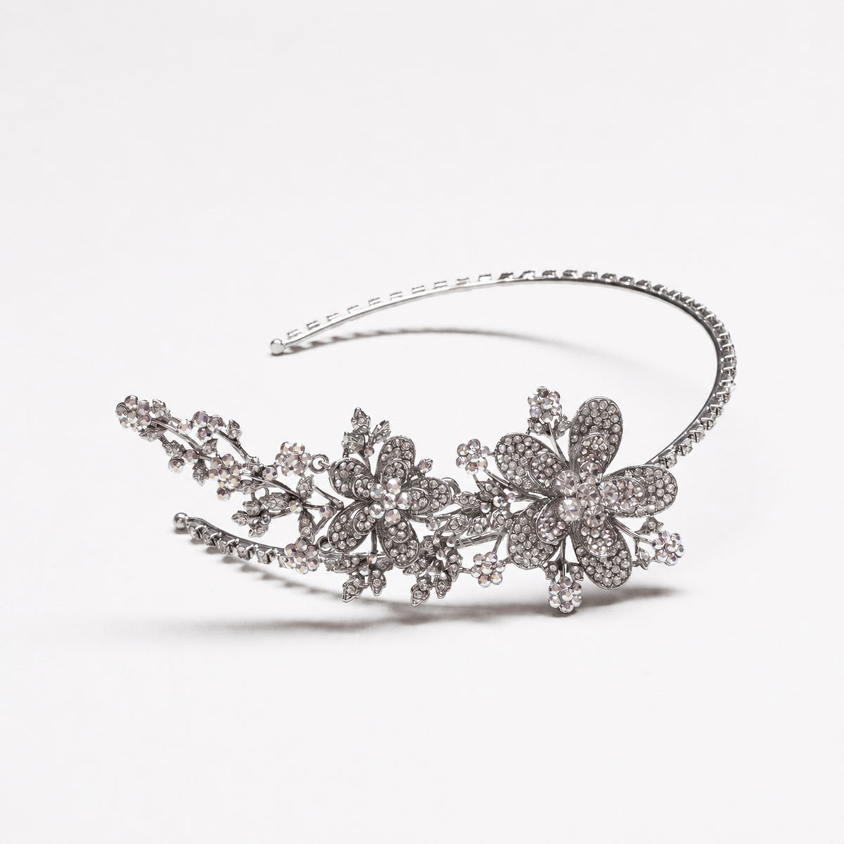 Vintage Butler & Wilson Crystal Floral Headband