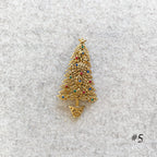 Vintage Christmas Tree Brooches