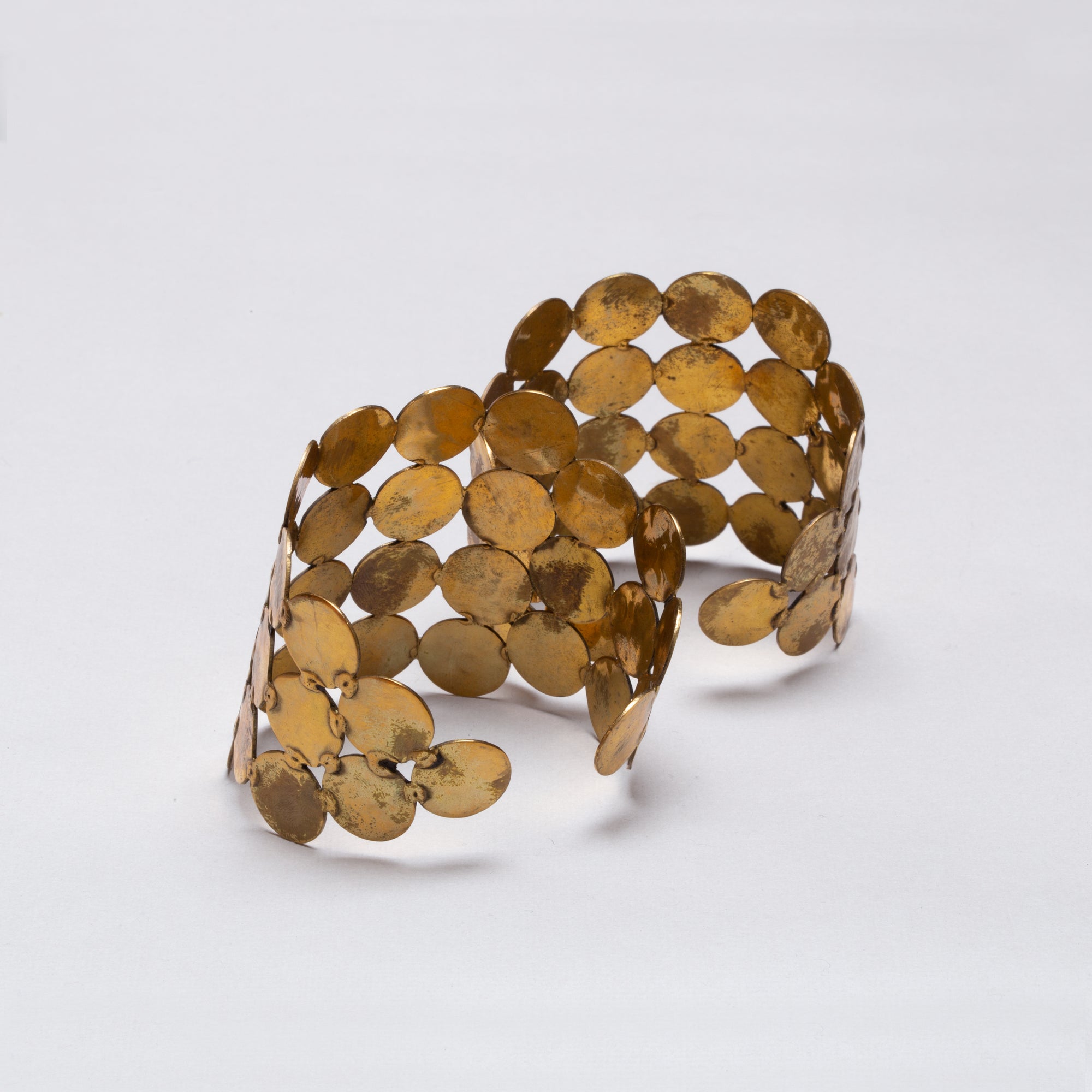 Vintage Gold Metal Cuff Bracelet