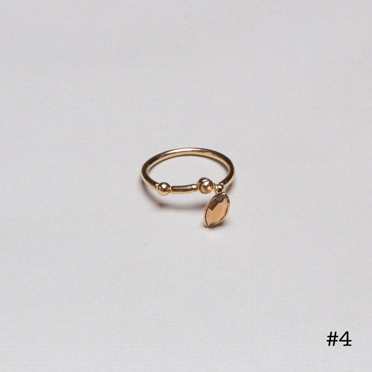 Vintage Christian Dior Stacking Rings