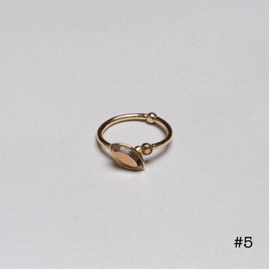 Vintage Christian Dior Stacking Rings