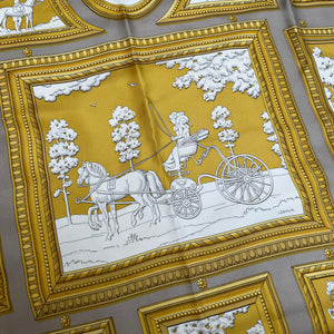 Vintage Hermes Silk Scarf "Wedgwood" #1