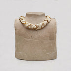 Vintage Givenchy Enamel Woven Necklace