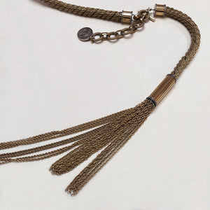 Vintage Lanvin Long Multi-strand Chain Necklace