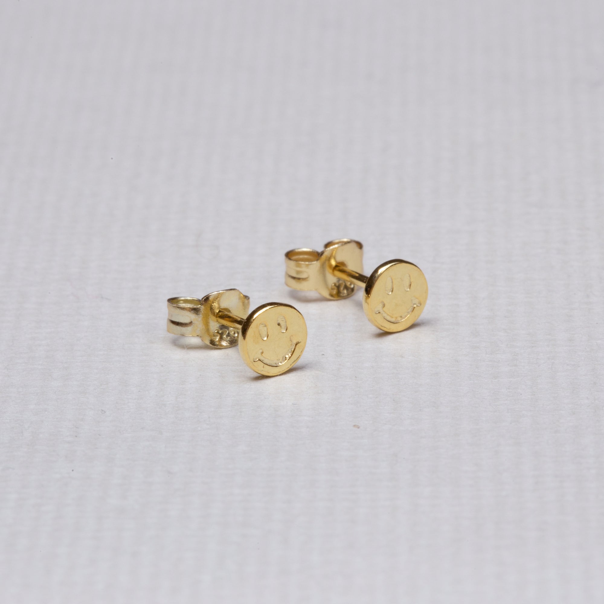 Smiley Face Stud Earrings