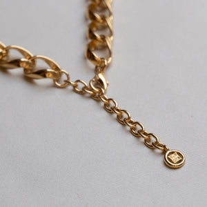 Vintage Gold Chain Necklace