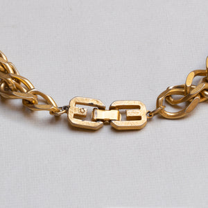 Vintage Givenchy Gold Chain Necklace