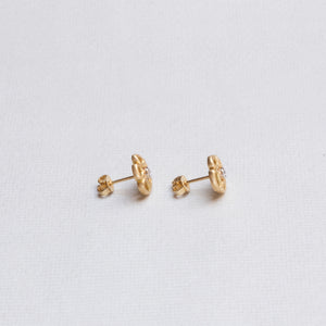 Scribble Trellis Stud Earrings