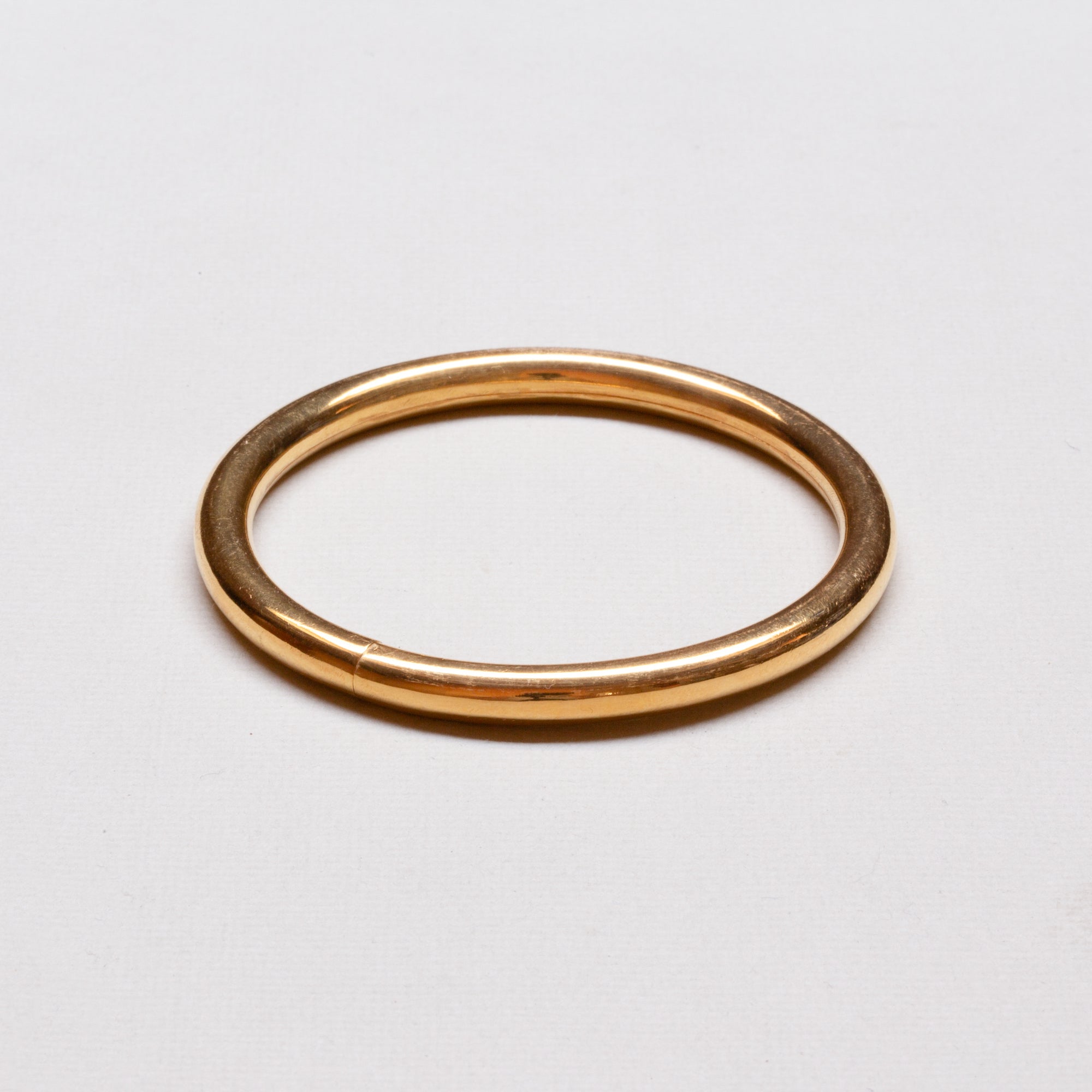 18ct Gold Chunky Bangle Bracelet