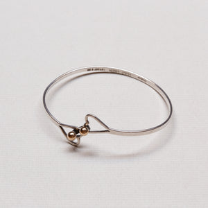 Vintage Tiffany & Co. Double Heart Bangle Bracelet