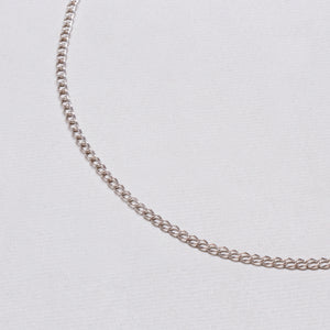 Vintage Sterling Silver Chain Necklace