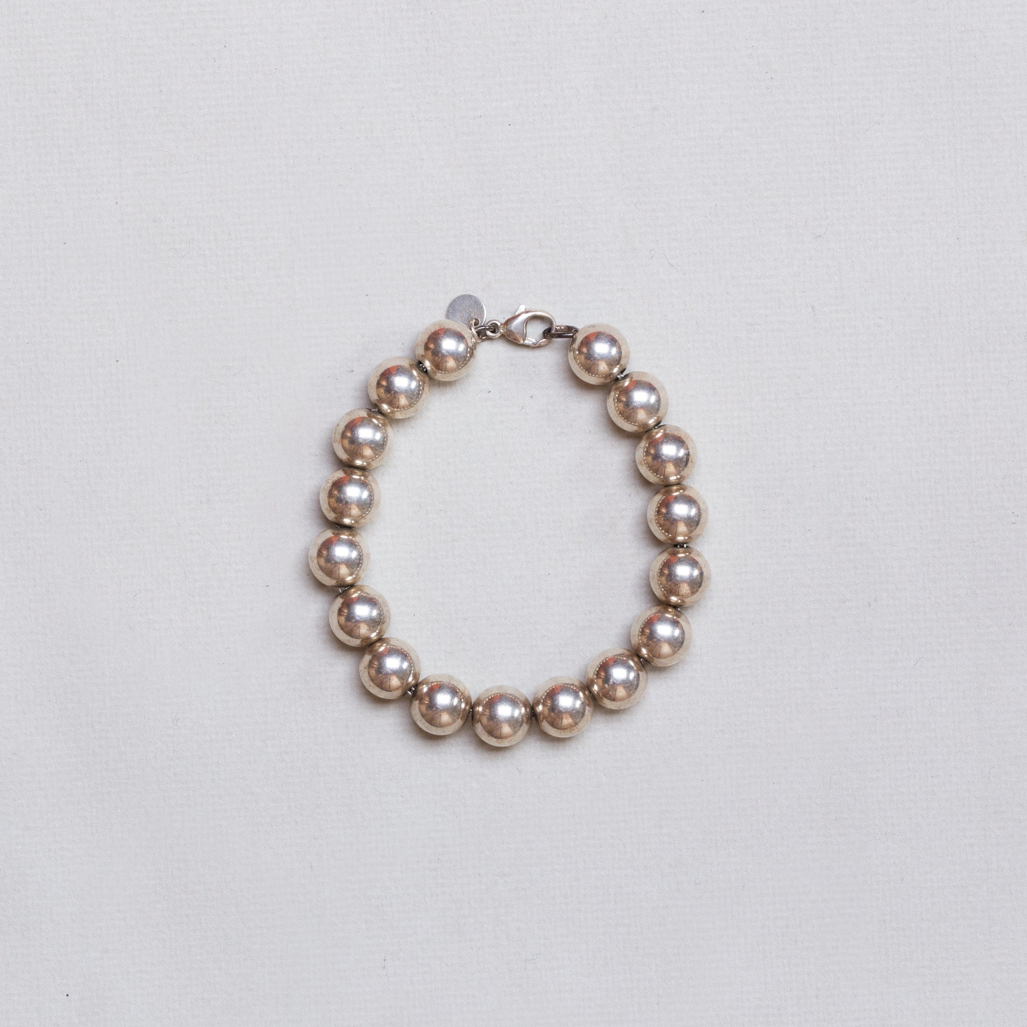 Vintage Sterling Silver Ball Bracelet