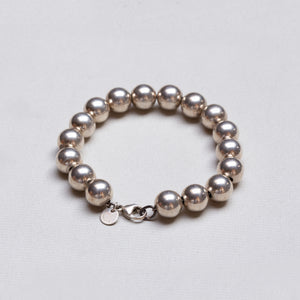 Vintage Sterling Silver Ball Bracelet