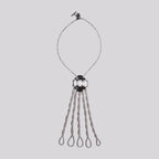 Vintage Armani Beads Tassel Necklace