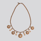 Vintage Alexandre de Paris Gold Chain Necklace with Pearls