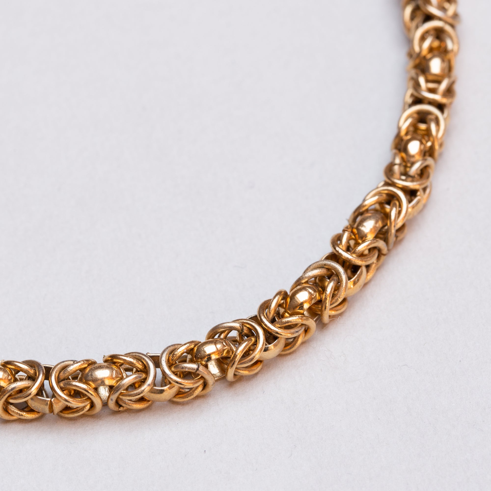 Vintage Givenchy Gold Byzantine Chain Necklace