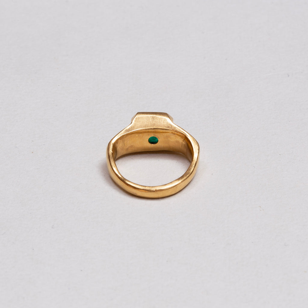 22ct Gold Emerald Ring