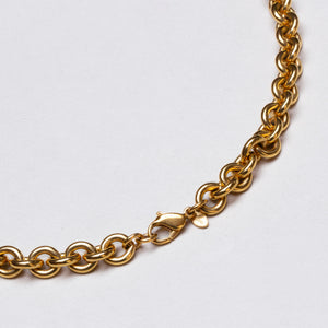 Vintage Monet Gold-tone Chain Necklace