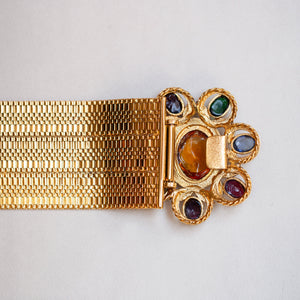 Vintage Chanel Gold Byzantine Belt