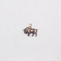 Vintage 9ct Gold Taurus Charm
