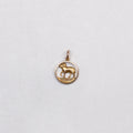 Vintage 9ct Gold Aries Pendant Charm