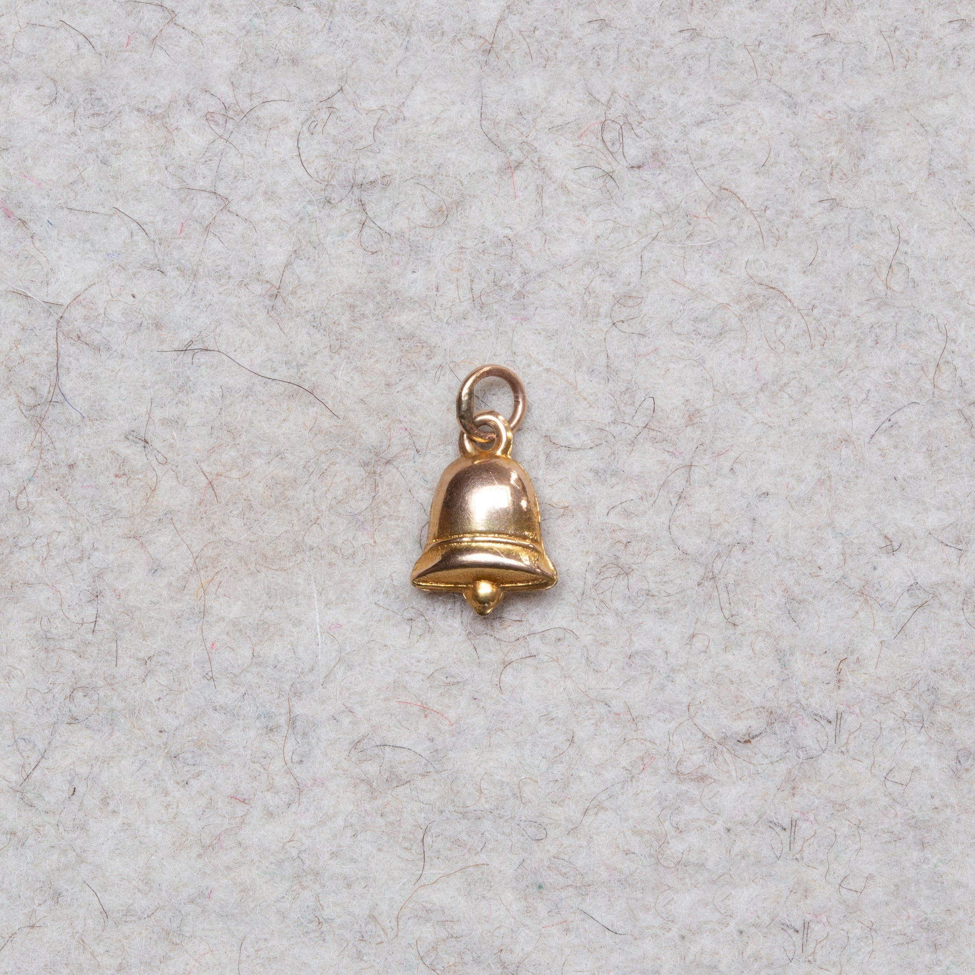 Vintage 9ct Gold Pendant Charm - Little Bell