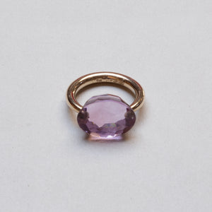 Vintage 18ct Gold Ring with Amethyst