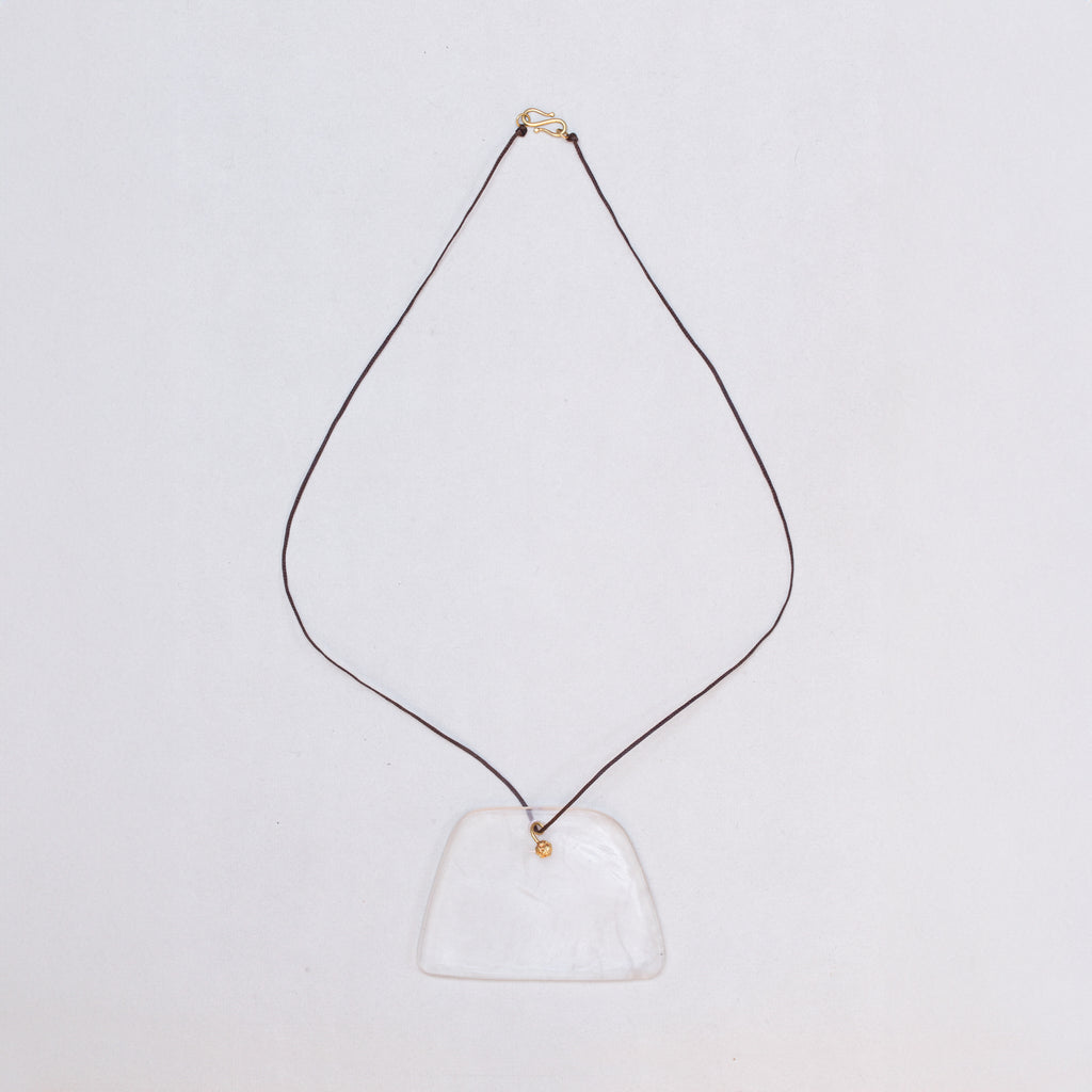 Vintage Pippa Small Lucite Charm Necklace
