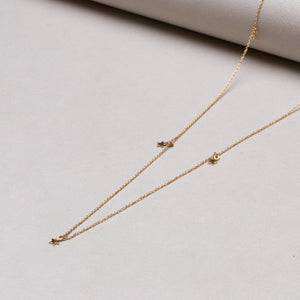 Long Star Station Necklace