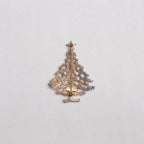 Vintage Christmas Tree Brooch