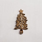 Vintage Christmas Tree Brooch