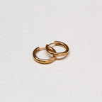 Simple Gold Huggie Hoop Earrings