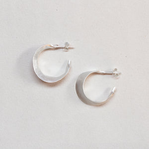 Open Flared Stud Earrings