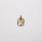 Georgian Initial Pendant with Citrine