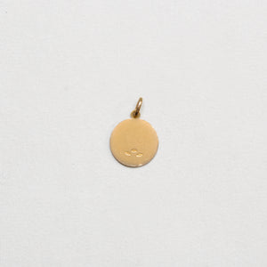 Vintage 18ct Gold St Teresa Pendant Charm