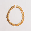 Vintage Napier Gold Chevron Link Chain Necklace