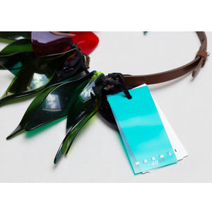 Vintage Marni x H&M Acrylic Multi-colour Choker Necklace