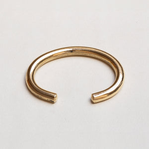 Brass Open Bangle Bracelet