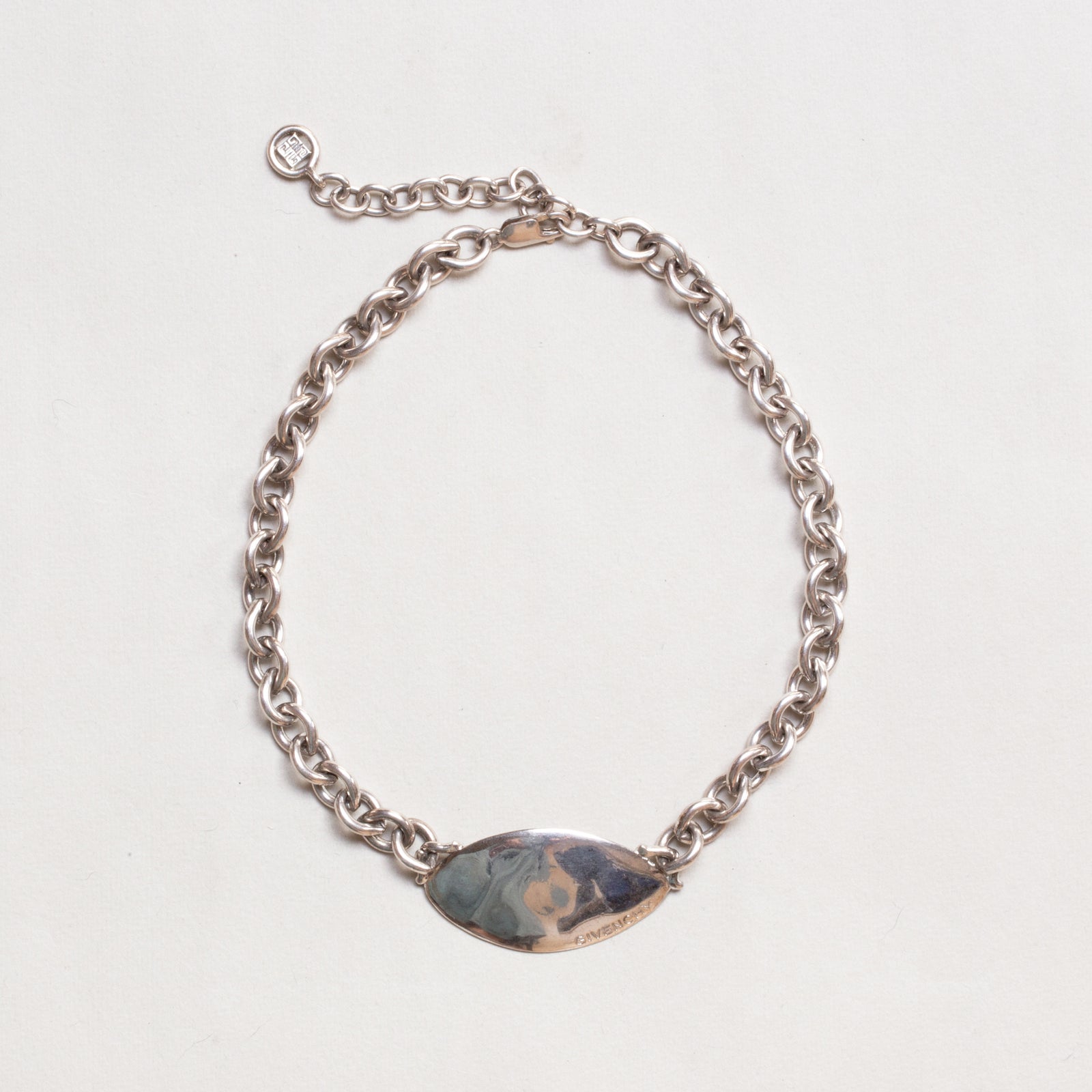 Vintage Givenchy Silver Chain Necklace