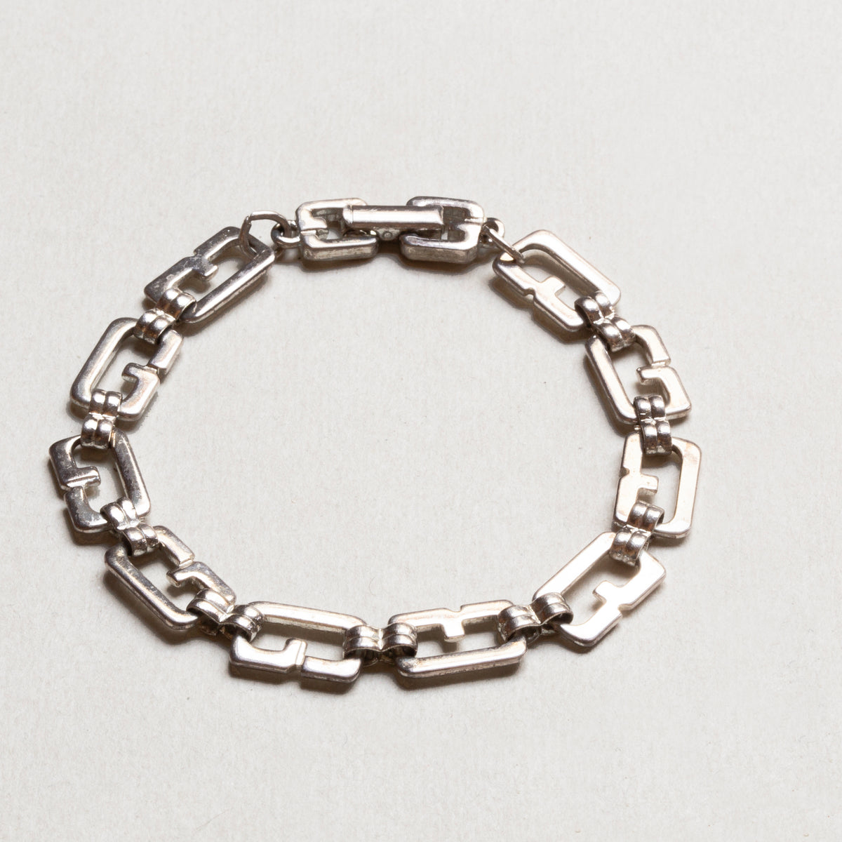Set of Vintage Givenchy Chain Necklace and Bracelet