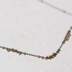 Vintage Beaded Multiple Cluster Necklace