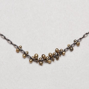 Vintage Beaded Multiple Cluster Necklace