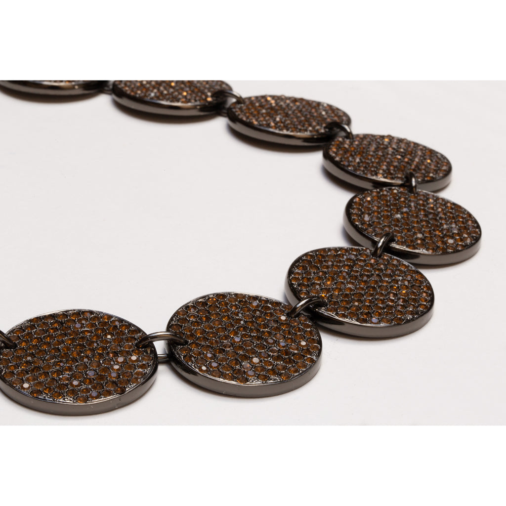 Vintage Yves Saint Laurent Disc Belt