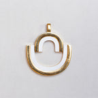Vintage Lanvin Two-tone Pendant