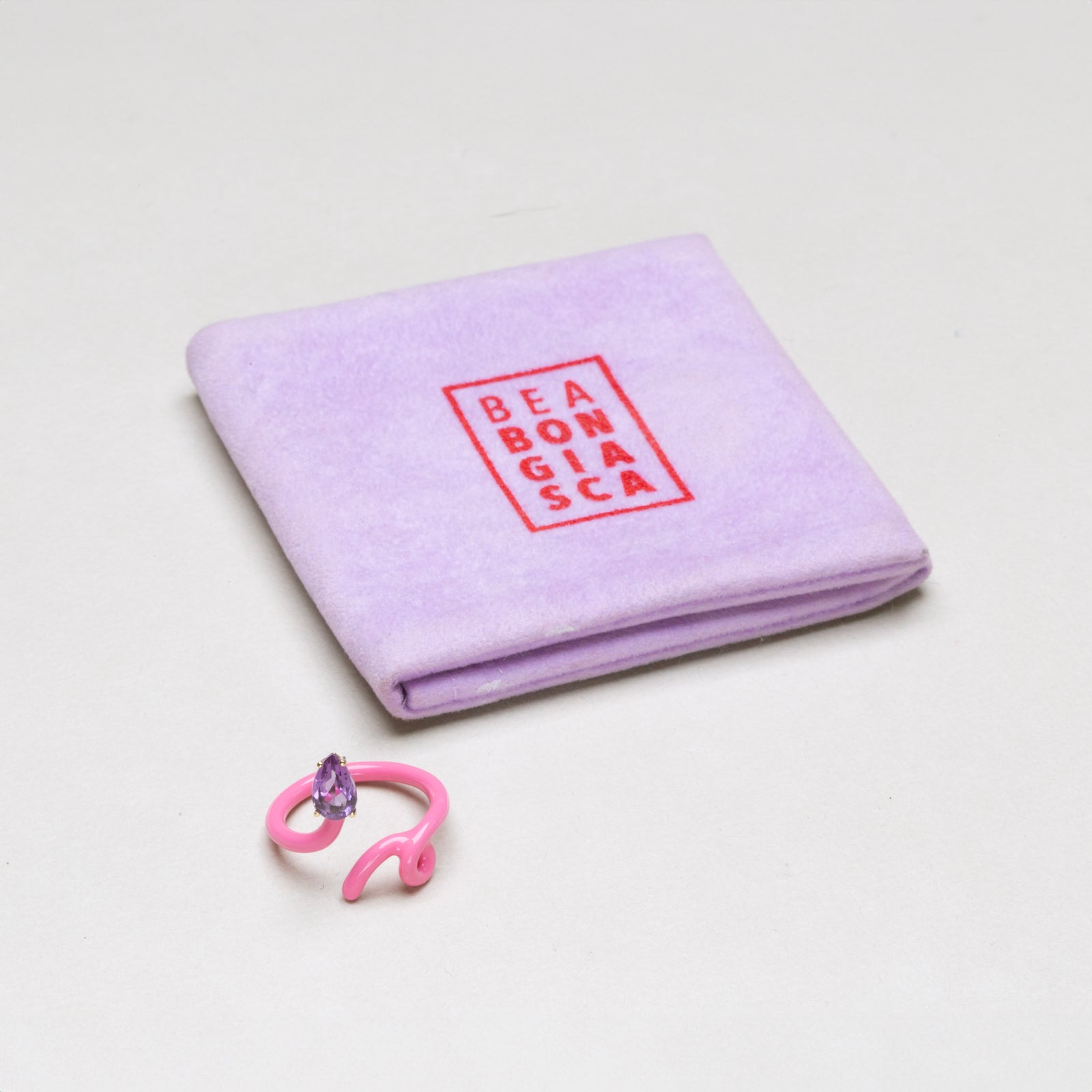 Baby Vine Ring in Bubblegum