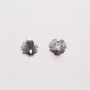 Vintage Georg Jensen Floral Clip-on Earrings