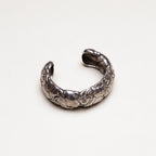 Vintage Sterling Silver "Safari" Cuff Bracelet