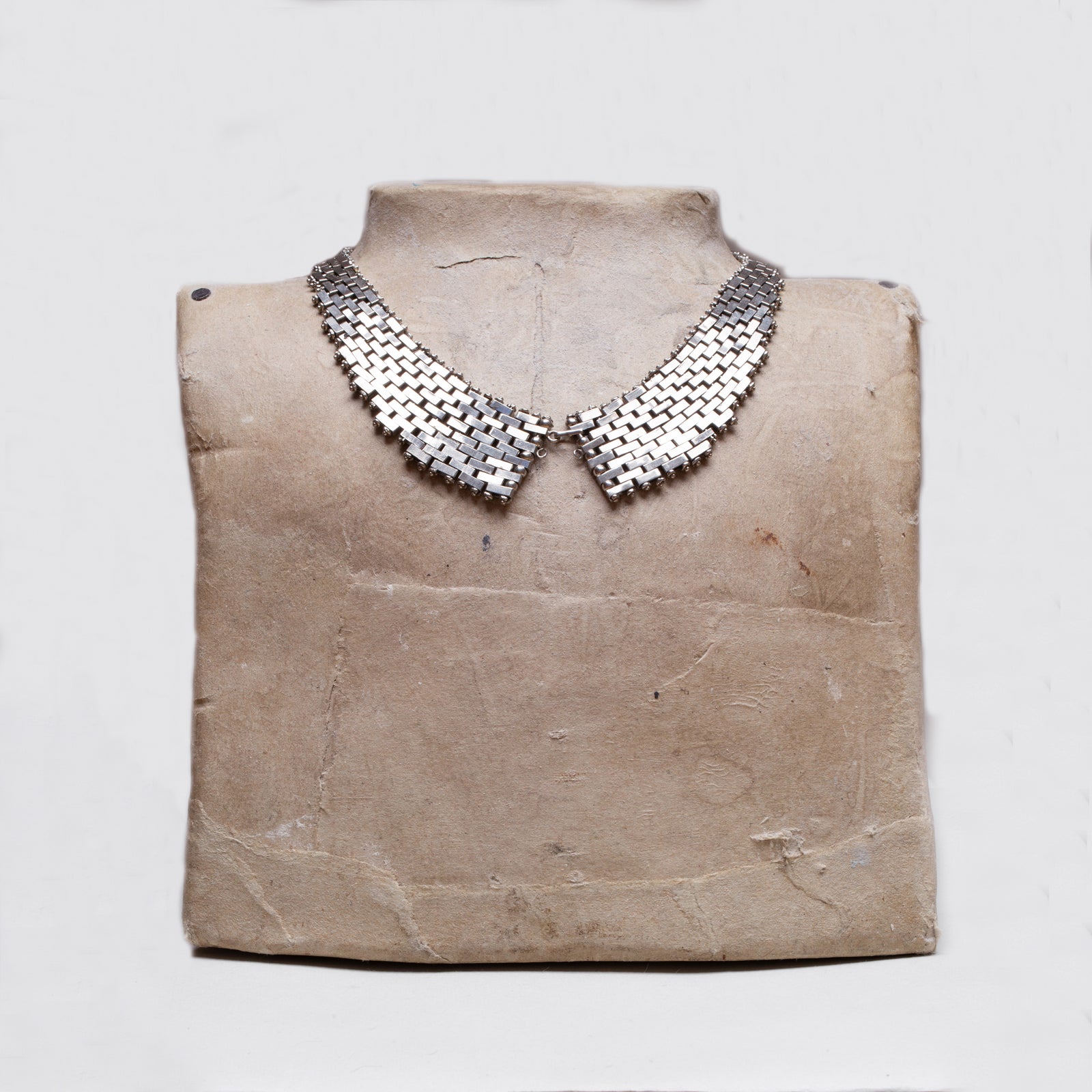 Vintage Jakob Bengel Brickwork Necklace