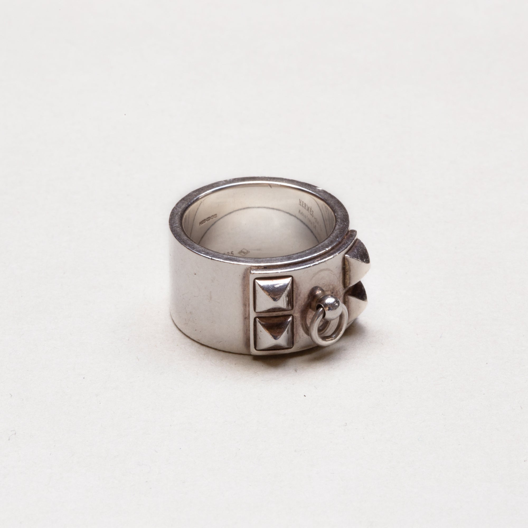 Vintage Hermes Collier de Chien Ring