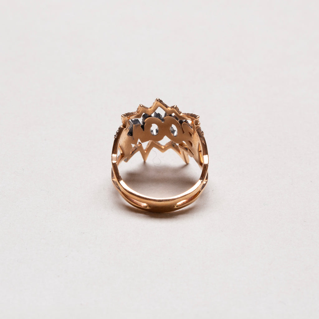 Pre-owned Pop Art "BOOM" Ring